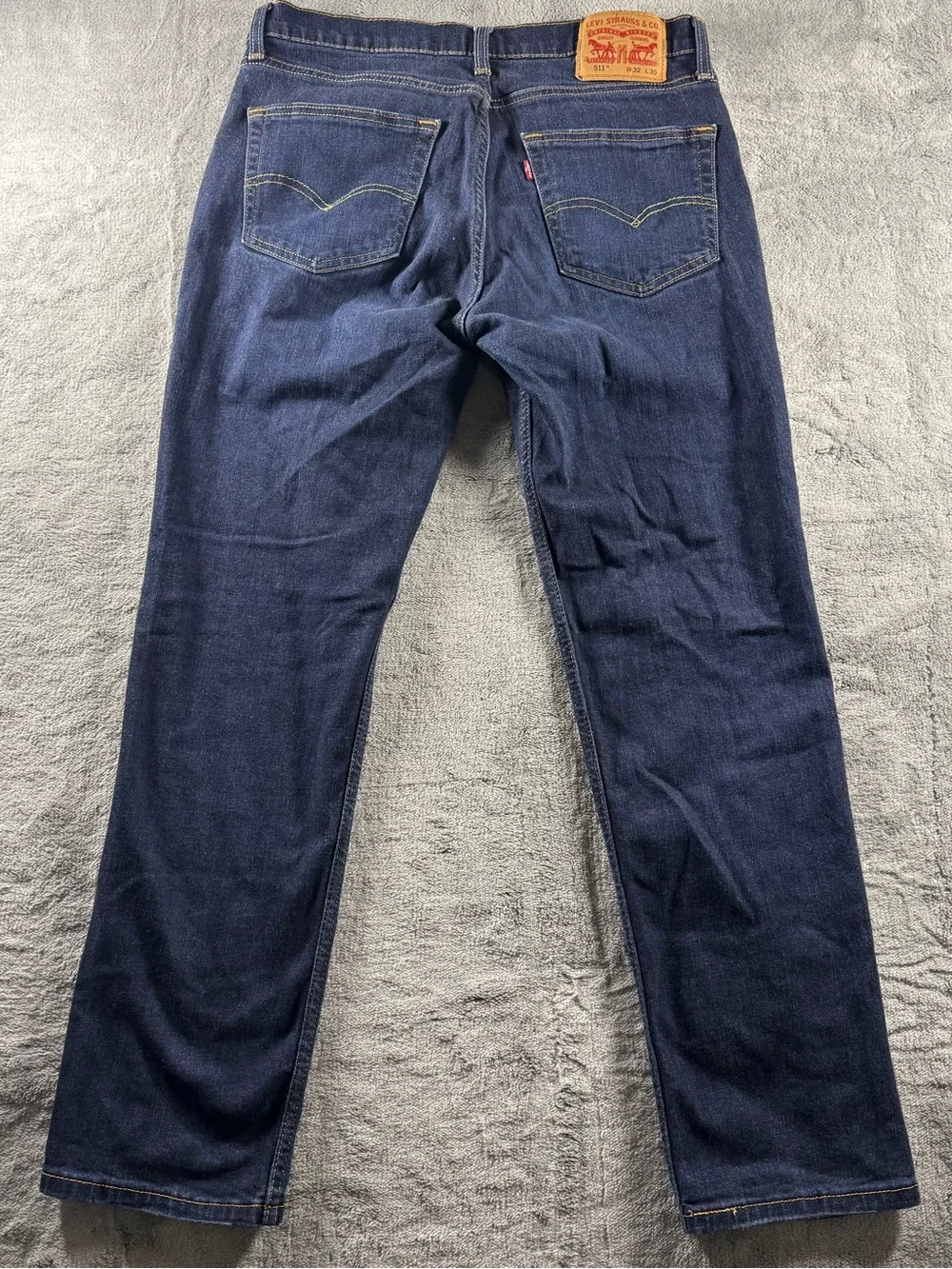 Levi's 511 Slim Fit Denim Jeans Men's Size 32x30 Dark Wash